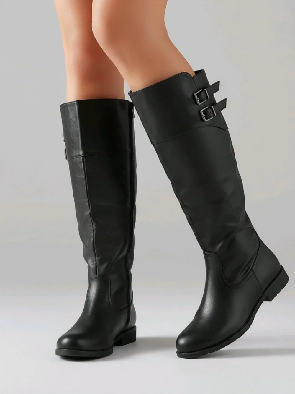 NWT Journee Collection Tori Knee-High Boots – Black – Women's Size 8.5